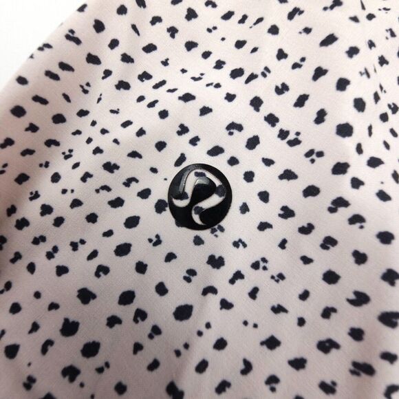 LULULEMON Jet Crop Luon Slim Dottie Dash Grain Black Boyfriend Jogger Pants 6 - Picture 7 of 7